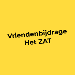 Vriendenbijdrage